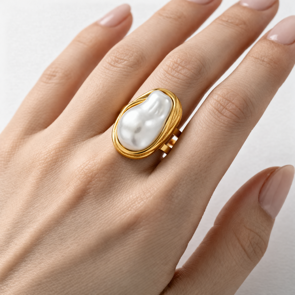 Bold Ladia Ring - Stainless Steel