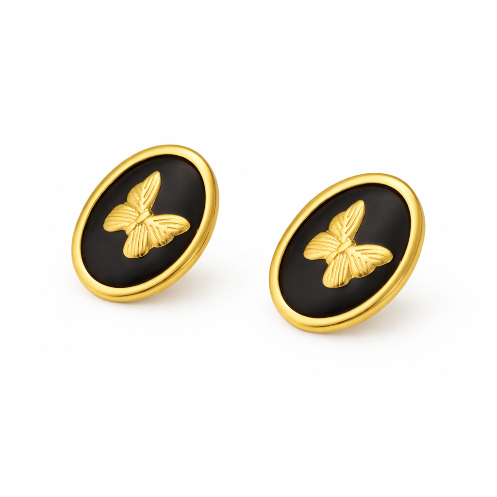 Butterfly Stud Earrings