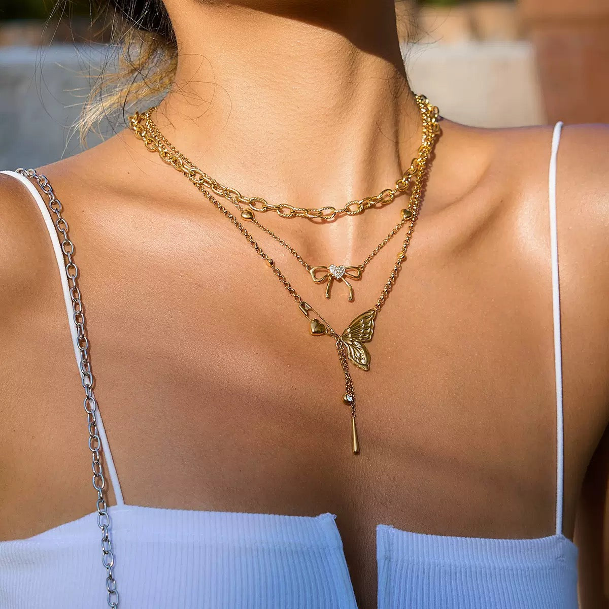 Winged Heart Necklace