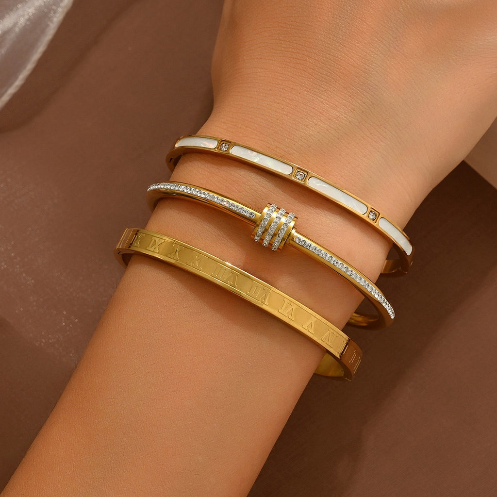 3 in 1 Stainless Steel Bangle