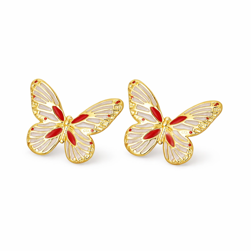Butterfly Stud Earrings