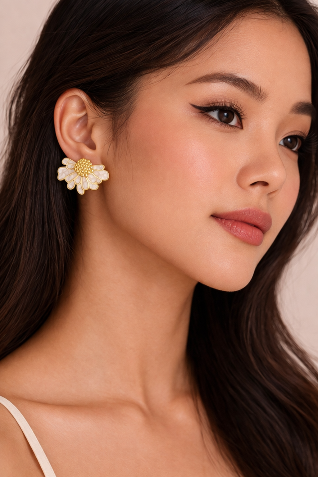 Royal Petal Earrings- Stainless Steel