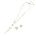 Triple Layer Heart Necklace-Stainless Steel