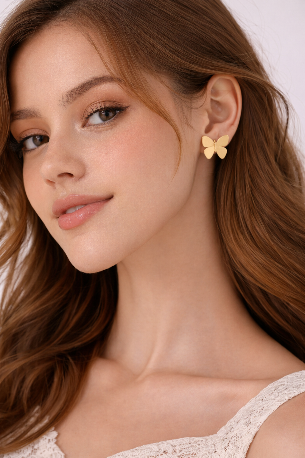 Butterfly Gloss Earrings