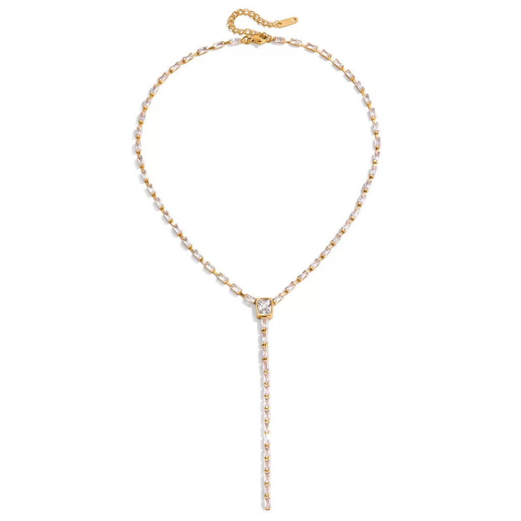 Royal Gems Stainless Steel Necklace