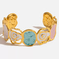Roma Cuff Bracelet in Stainless Steel