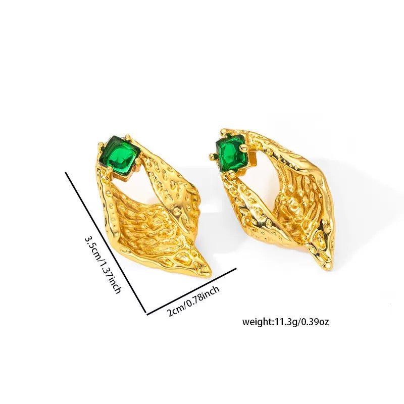 Twista Stainless Steel Earrings