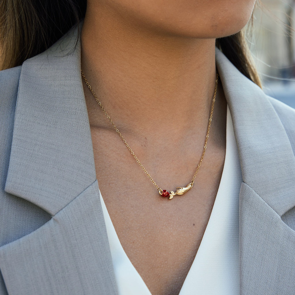 Friendship Hand Necklace