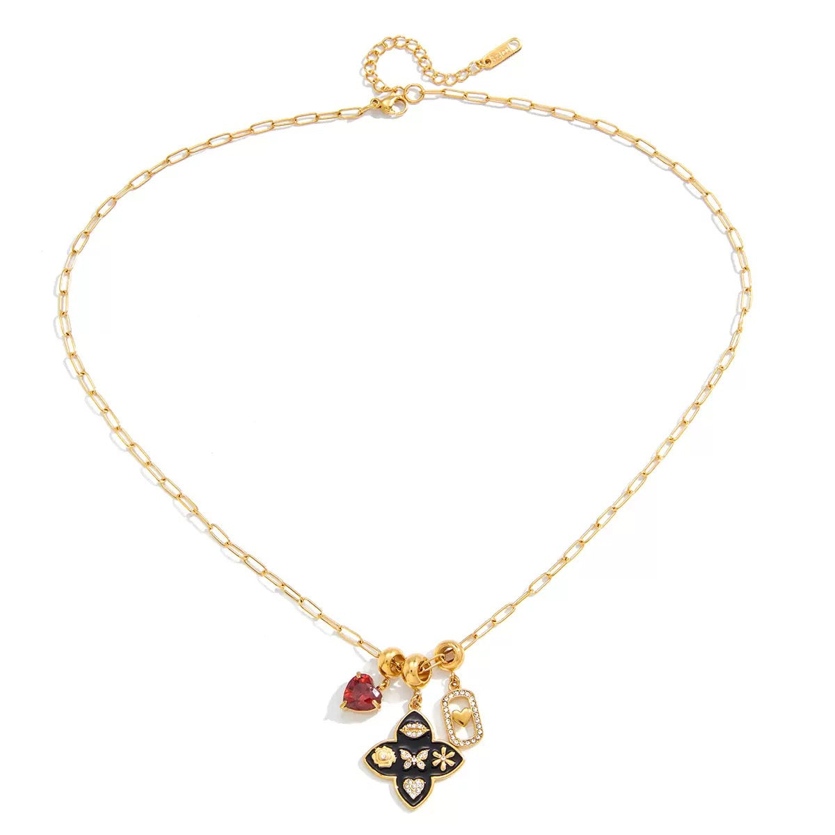 Spades Charm Necklace