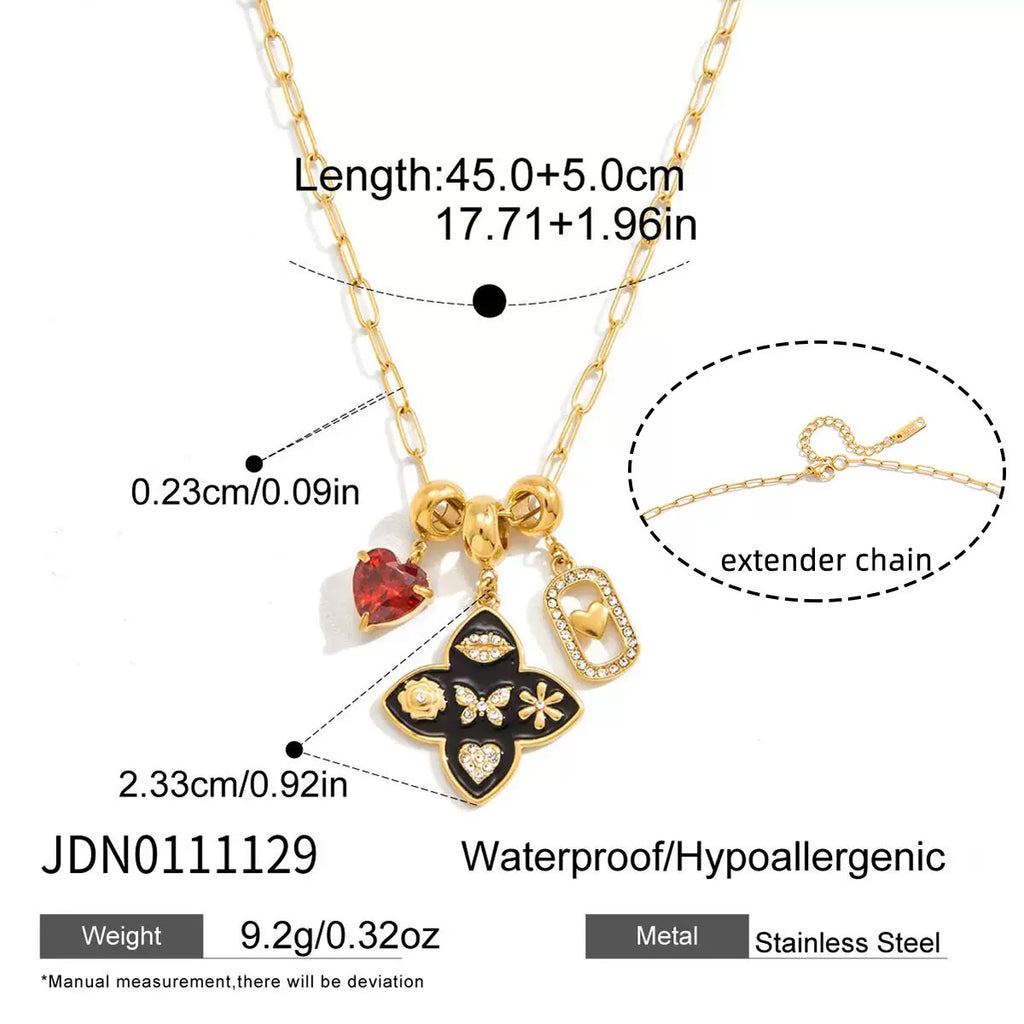 Spades Charm Necklace