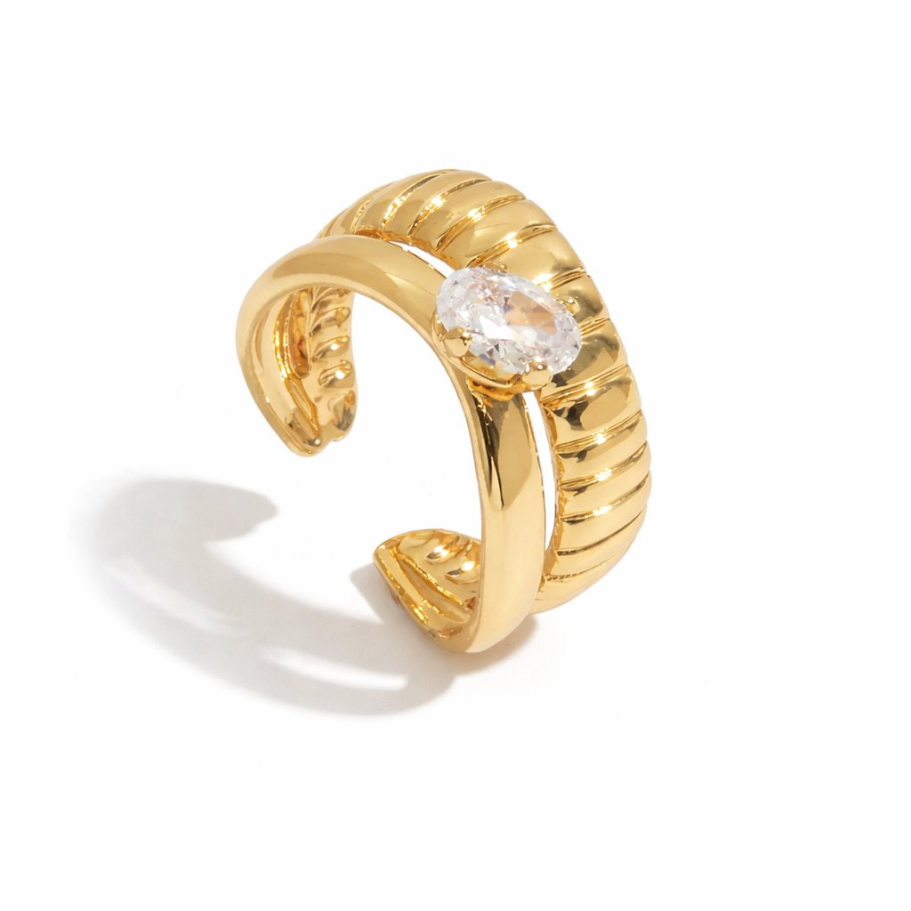 Muse Ring in Stainless Steel