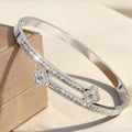 Brittany Minimalist Stainless Steel Bangle