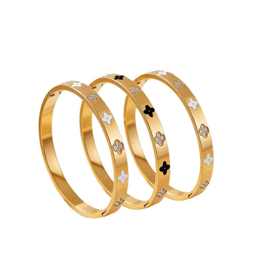 Glammy Cuff Stainless Steel Bracelet