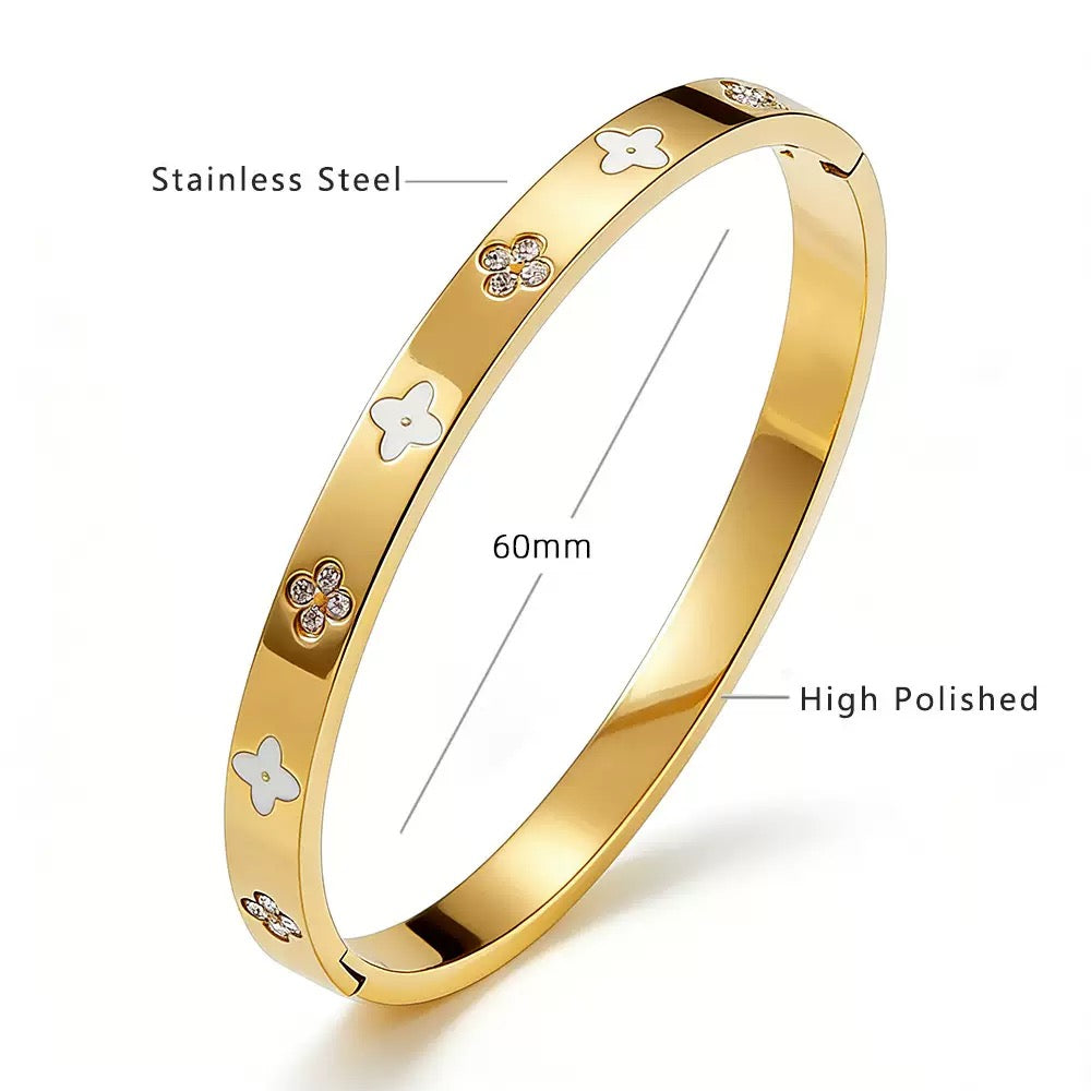 Glammy Cuff Stainless Steel Bracelet