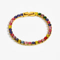 Zirconia Stainless Steel Tennis Bracelet